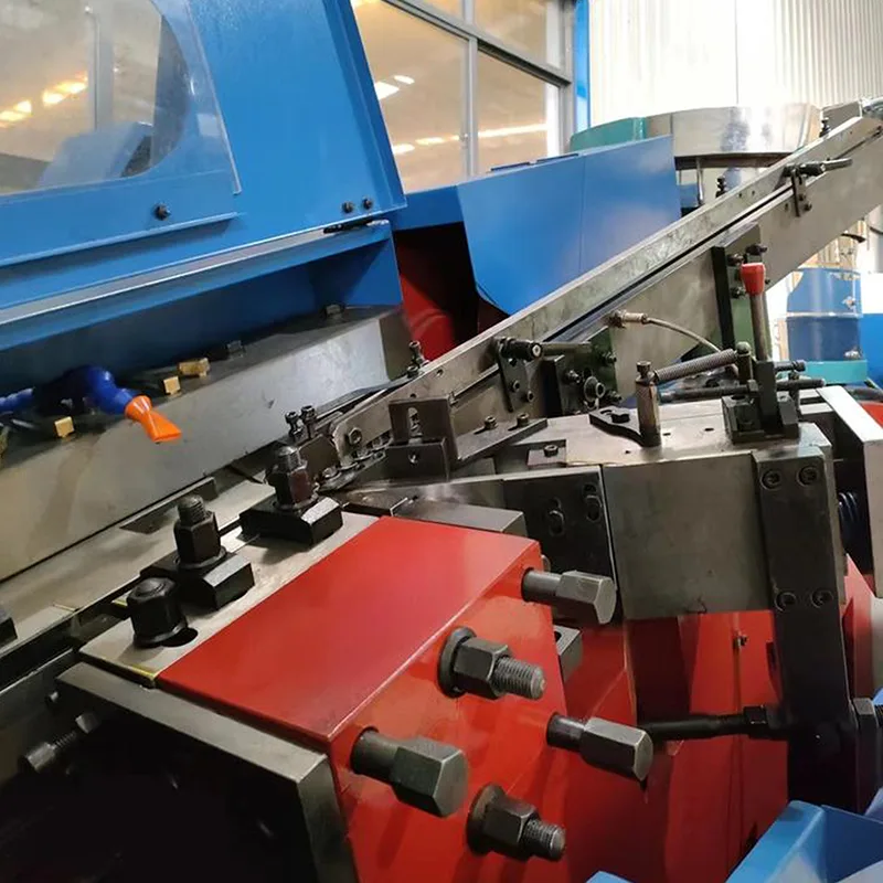 Vibrator Feeder Type Threading Rolling Machine with Gear Box